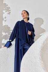 1009 Abaya Pantolon Kısa İçlik Şal