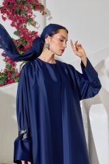 1009 Abaya Pantolon Kısa İçlik Şal